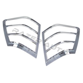 Razer Auto Chrome Tail Light Bezel w/Turn Signal and Brake light for 05-10 Jeep Grand Cherokee