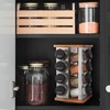 Kamenstein 16 Jar Warner Revolving Countertop Spice Rack Organizer with