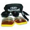Shatterproof Wraparound Shooting Glasses/Sunglasses Complete With Five Sets Of UV400