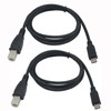 Traovien Micro USB to Printer Cable, 2PCS Micro USB 5pin