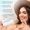 Teeth Whitening Strips, Results in 14 Days, Cleans Teeth &