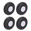 sourcing map RC Airplane Wheels 2.2"" OD RC Airplane,Aircraft PU