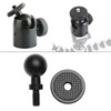 SG Store 17mm Ball Head Converter 1/4 Screw Head/Thread for