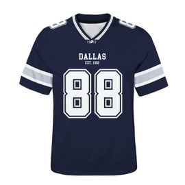 Mens Football Jerseys for Men Printed for Sports Fan Cowboy-Jersey XL