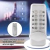 HURRISE Code Lock, 2-8 Digit Combination, Waterproof, Silver, Modern, Keyless