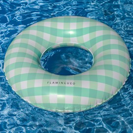 Flamingueo Swimming Ring - Inflatable Swimming Animals, Adult Swimming Ring, Air Mattress Pool, Water Hammock, Swimming Hoop (110 x 110 x 35 cm)