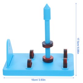 VILLCASE Science Magnets Kit for Education Including Bar Ring Compass Magnets Science Experiment Experiment Tools for Children Students Magnet Experiment Set