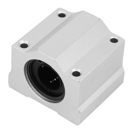 Linear Ball Bearing Block, SCS16UU Long Rail Linear Slide Block 16mm Inner Diameter Aluminum Alloy Slide Unit for Transmission Mechanical Drives