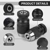 EFUTURETIME Keyless Drill Chuck B16, 1-13 mm, with Taper Mandrel