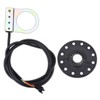 DEWIN Electric Bike Speed Sensor, Electric Bicycle Pedal 12 Magnets