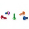 CNC bottle holder screws, M5 bottle holder screws, rainbow