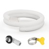 HOXHA 5 Ft Air Conditioner Drain Hose Kit Plastic Tubing