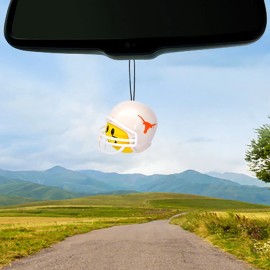 Texas Longhorns Football Hanging Car Rear-View Mirror Dangler Auto Accessory