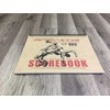 Perfect Strike Wrestling Scorebook with Rules and Scoring Instructions :