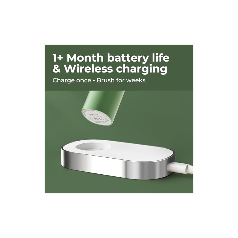 ODAY - Cepillo de dientes eléctrico Sonic para adultos con