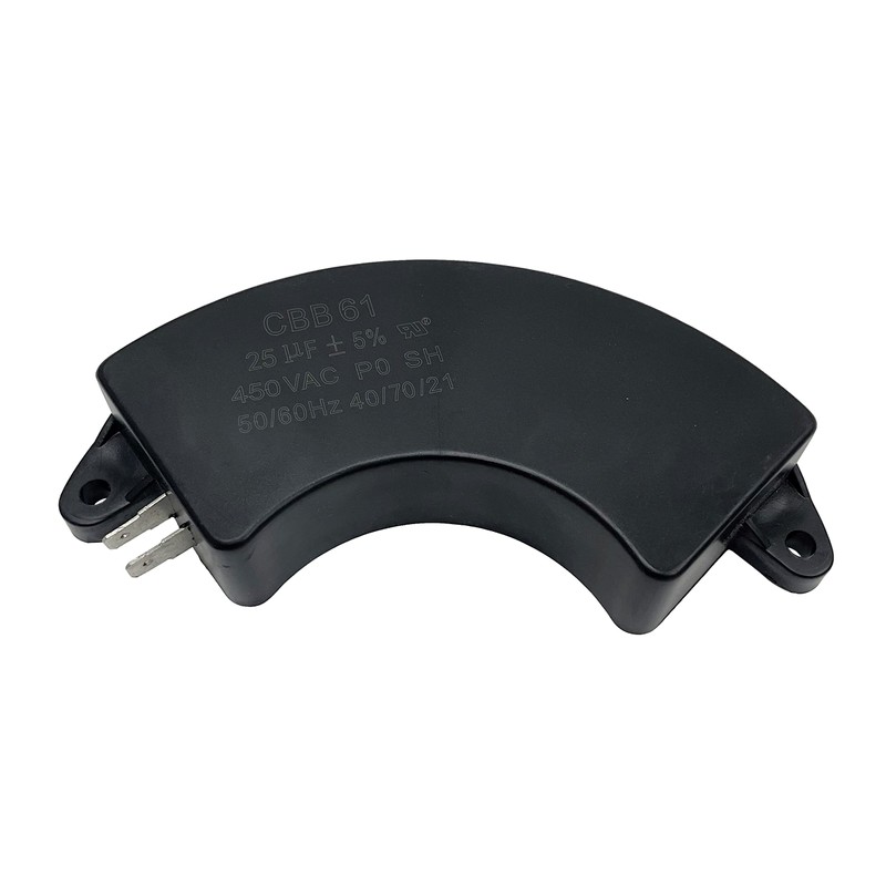 Generator Capacitor 450V.AC 25uF 50/60Hz 5-8KW CBB61 SH DB 25/70/21