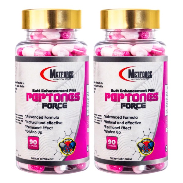 Kit Suplemento Peptonas Crecimiento Muscular Glúteo 2 Pzs