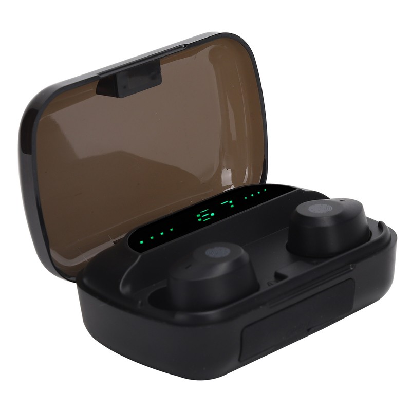 Wireless Bluetooth Earbuds Dual Ear Wireless Headset with Battery Display