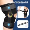 Nvorliy Hinged ROM Knee Brace with Side Stabilizers & Locking