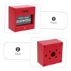 Gadpiparty Resettable Break Glass Fire Emergency Exit Release Button for