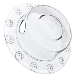 Bathtub Overflow Cover - Known from the USA - Bath Accessories - More Bath Water - Extra Strong Suction Cups - Premium Spa