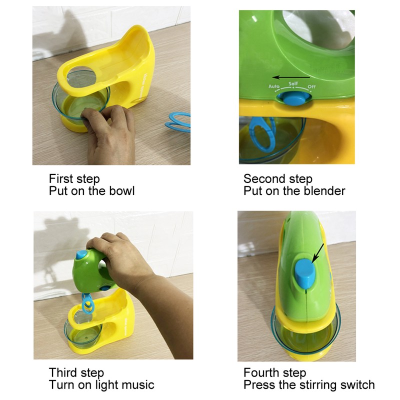 Children Simulation Home Appliance Juicer Mixer Bread Machine Kitchen Cooking