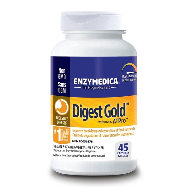 Enzymedica Digest Gold With ATPro 45 Capsules