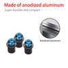 CGEAMDY Pack of 10 Windscreen Nuts, 5 mm Motorcycles Windscreen