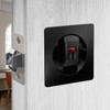 Pocket Door Lock Indicator Lock Flush Handles Latch Privacy Bed/Bath