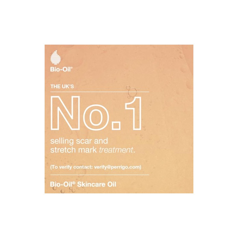 Bio-Oil Natural Skincare Oil for Scars and Stretch Marks, 200ml