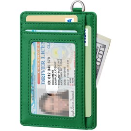 FurArt Credit Card Holder Wallet, Slim RFID Blocking Minimalist Card Wallet for Men & Women