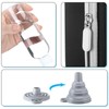 Newtay Travel Protein Powder Set - Include Protein Powder Dispenser,