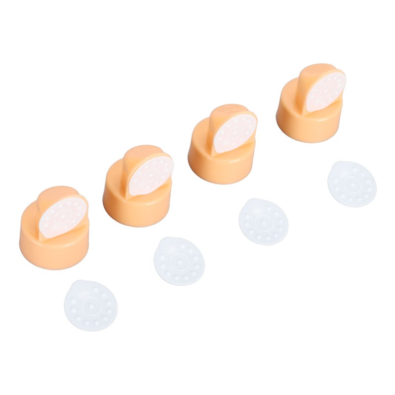 12pcs Spare Valves Membranes Silicone Spillage Prevention Accessory Pump Replacement