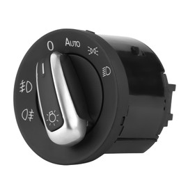 Car Headlight Switch Control Sensor Module Made with Plastic Original Standard for MK5 MK6 B6 3C 2005‑2012