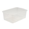 keeeper Wännchen 30x20 cm, Polypropylen, 4,5 l, Wilma, Natur/Transparent