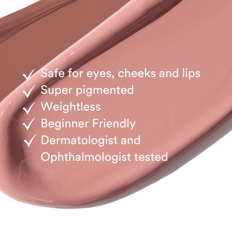Gen See Mixed Media Matte Liquid Eyeshadow - ROSE WATER,
