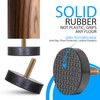 lleduli M8 Heavy Duty Rubber Leveling Feet, Adjustable Furniture Levelers