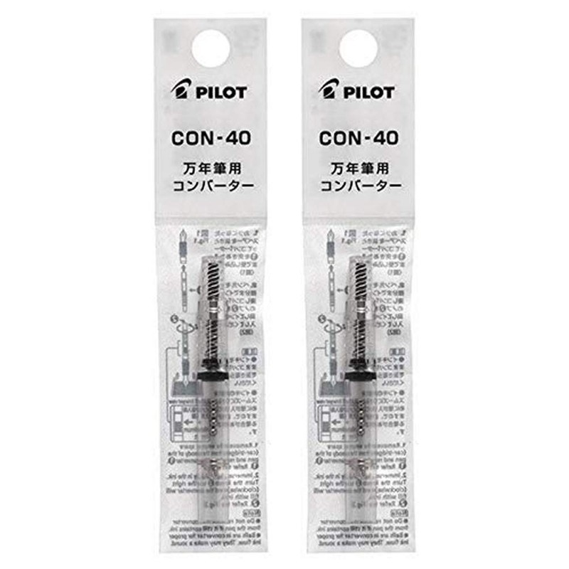 Pilot Fountain Pen Ink Converter (CON-40) Screw Type Value Set