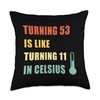 Turning 53 Is Like Turning 11 In Celsius Vintage Birthday