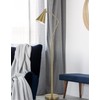 150W 3 Way Colton Double Swing arm Floor lamp