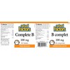 Natural Factors Complete B Time Release 100 mg, B Vitamin