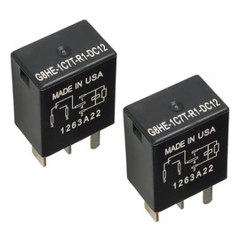2Pcs Automotive Relay G8HE-1C7T-R1-DC12 20A 5Pins 12VDC SPDT