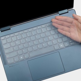 MUBUY Keyboard Cover for Lenovo V14 Laptop Gen 4/Gen 3 14 Inch 2024 Keyboard Cover Skin Protector-Clear