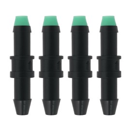 EMSea Set of 4 Car 4 mm R¨¹ Round Valve for Windscreen Washer System Check Valve One-way Flow for 4 mm Inner Diameter Windscreen Washer Pipes 0.1 Bar
