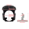 HDBUBALUS Black Headlight Fairing Cover Mask Fit For Harley Softail