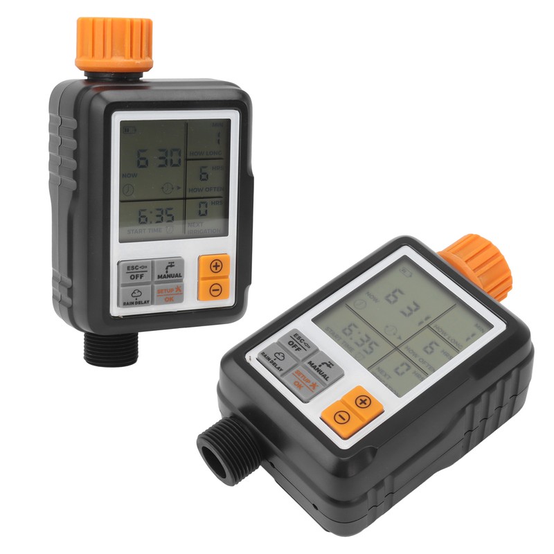 Water Timer Programmable Delay Manual Watering Automatic Irrigation Controller System