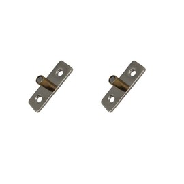 Floor Guide for Sliding Door Wooden Sliding Door Guide Roller Sliding Door Fitting 50 x 18 x 16 mm Pack of 2