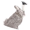 Simulation Antler Rabbit Ornament Cute Rabbit Home Decorations Animal Model