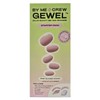 By Me & Crew Gewel Pink Glazed Donut Semicured Gel Nails Starter Kit with UV Light