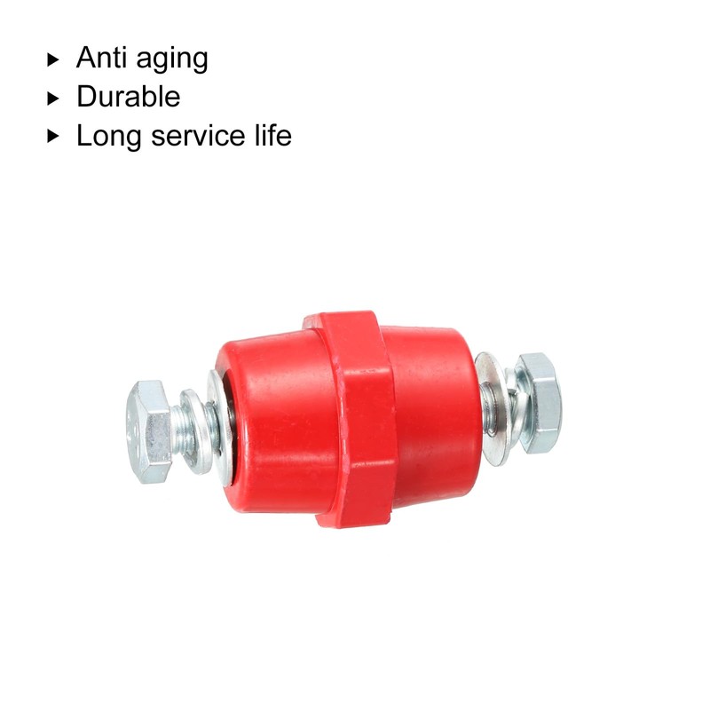 PATIKIL Insulator 4pcs SM45 High-Strength Polyester Standoff Insulators with M10